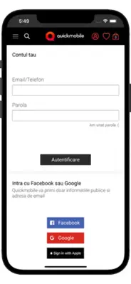 Quickmobile.ro android App screenshot 2